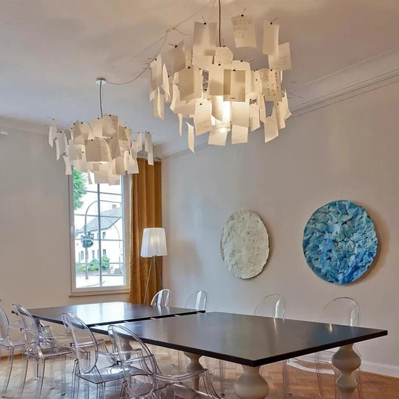 Zettel'z LED Chandelier Lustre - Lighting Room Decor Photo avaliação e preço