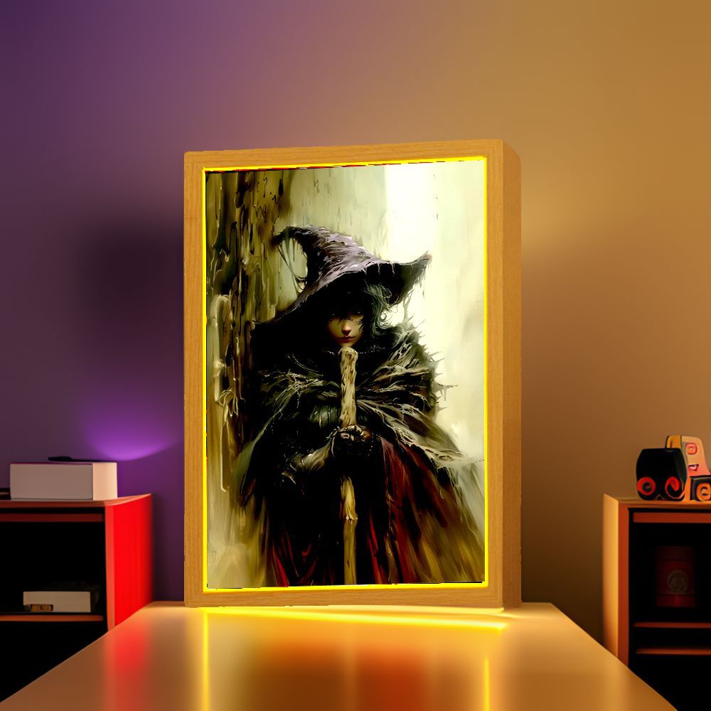 Anime Figure Light Painting Ph - Lighting Room Decor Photo avaliação e preço