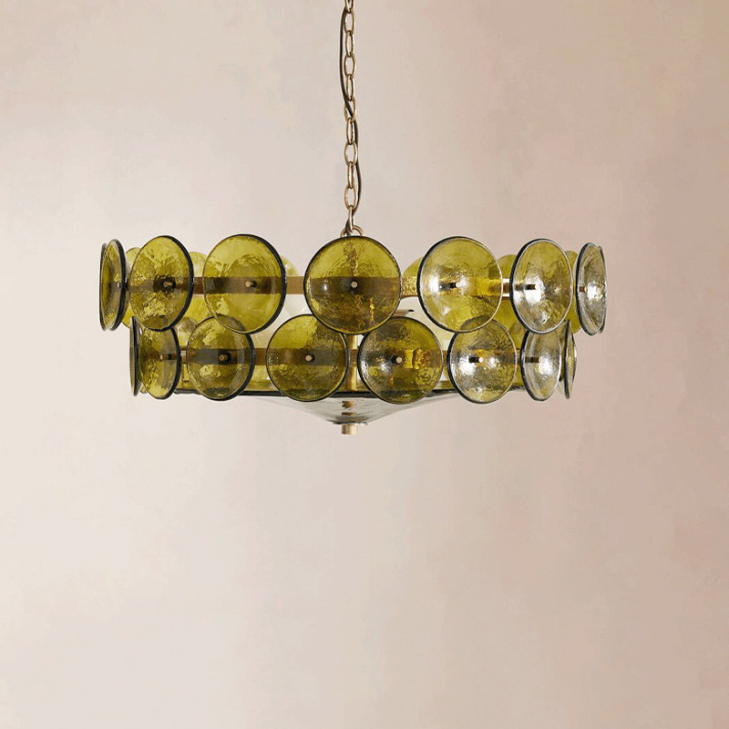 Luxury Glass Chandelier Lighti - Lighting Home Decor Items avaliação e preço