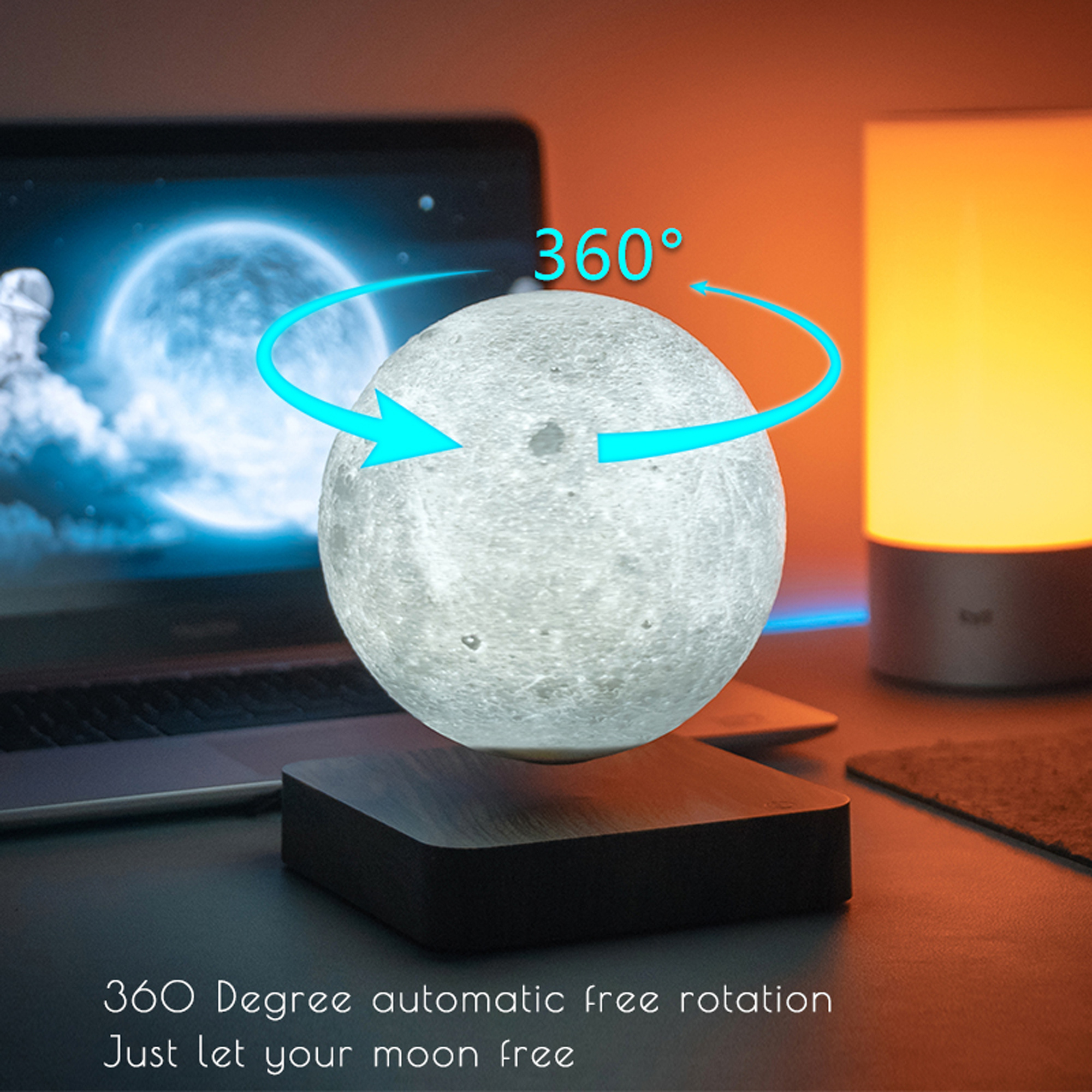 Minimalism Magnetic Levitation - Unique Lighting Decor avaliação e preço