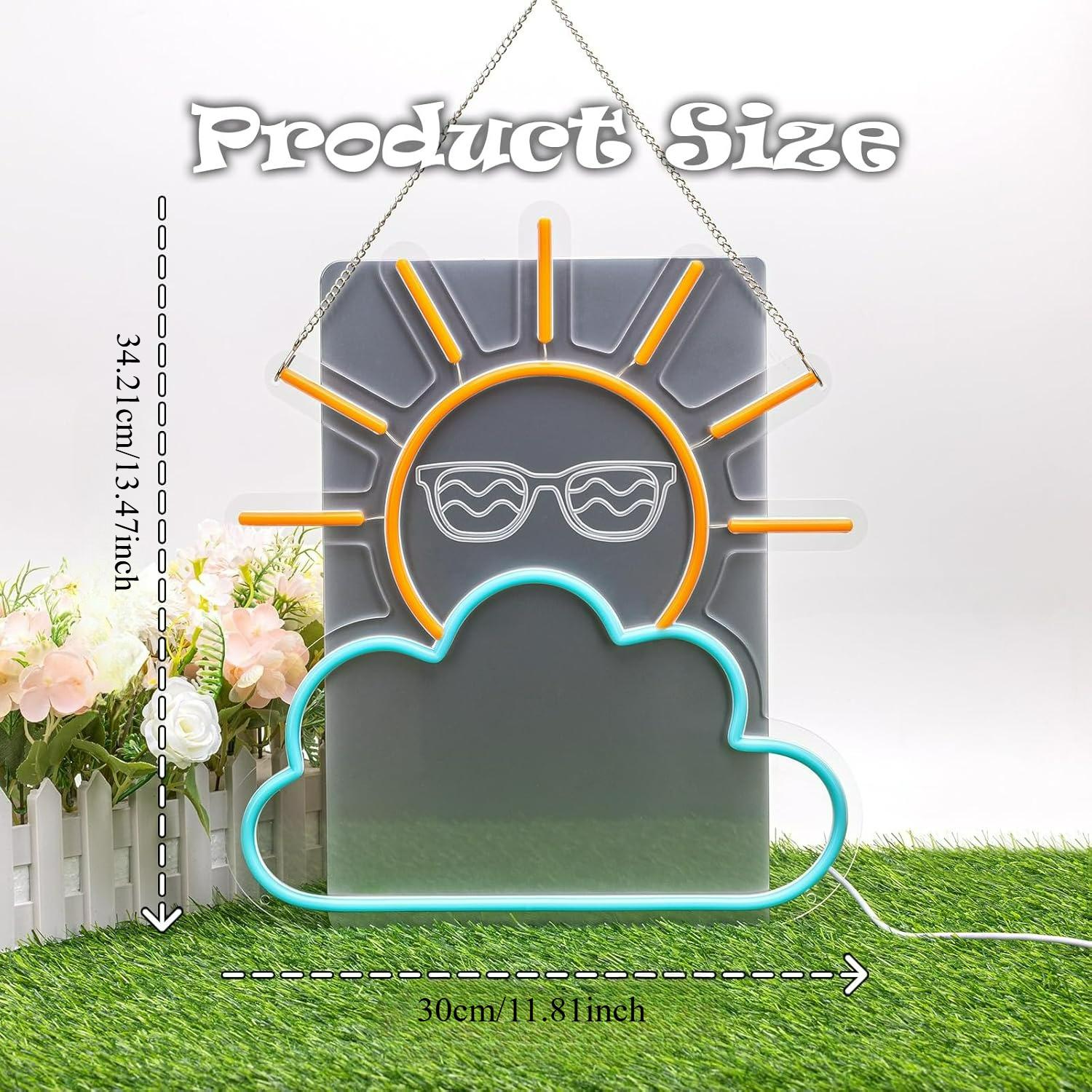 Sunrise Sunset Neon Sign USB P - Lighting Decor Living Room avaliação e preço