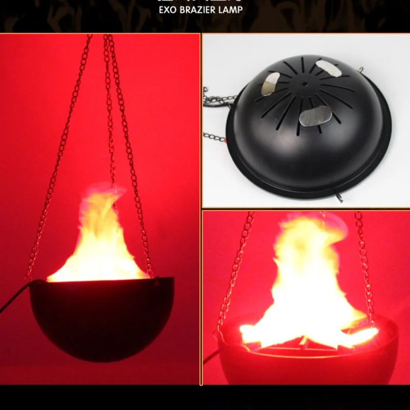 3D Fake Flame Lamp Simulation  - Lighting Decor Living Room avaliação e preço