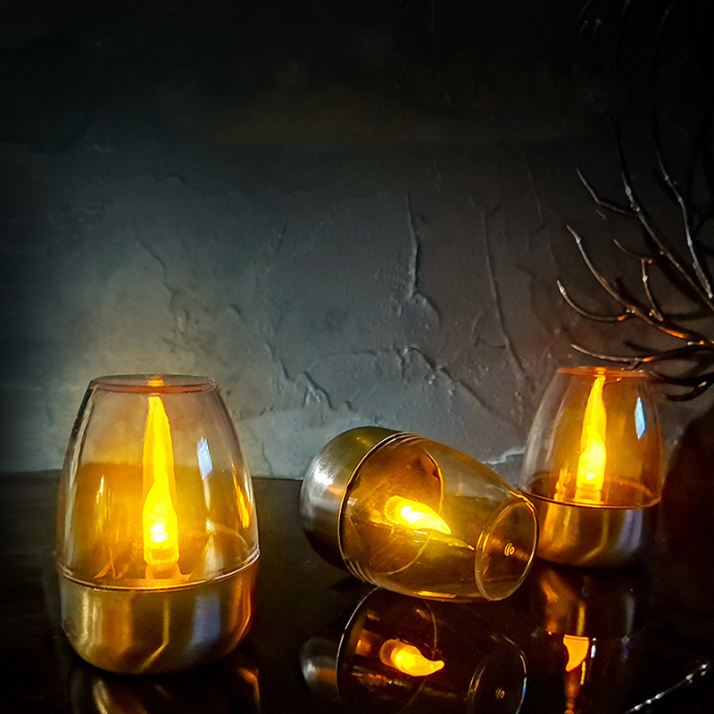 LED Solar Candles Light Flamel - Lighting Decor Living Room avaliação e preço
