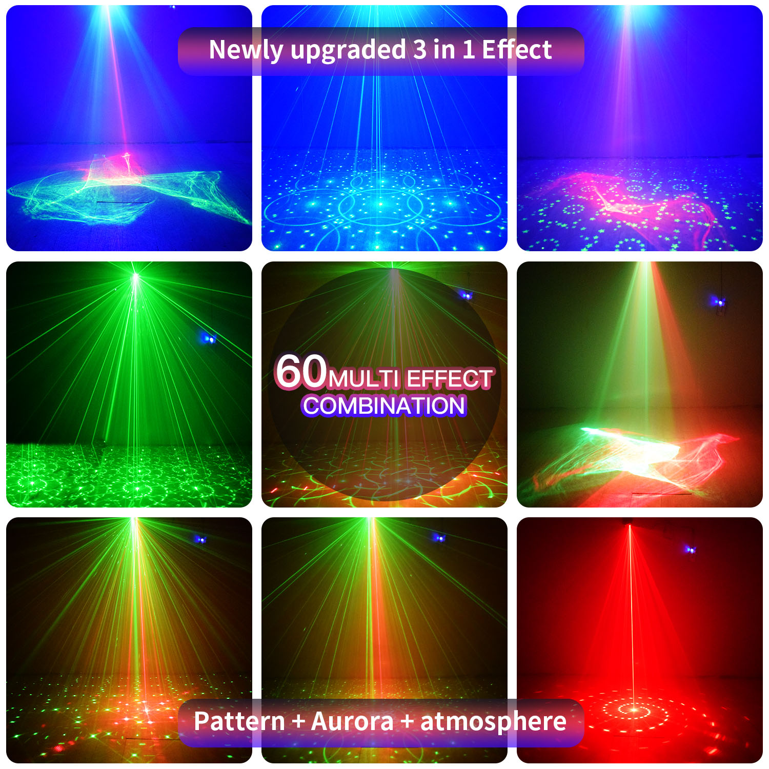 Party lights, DJ disco lights, - Lighting Effect Home Decor avaliação e preço