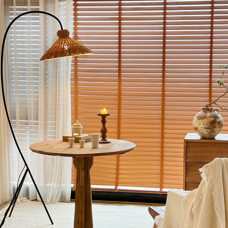 Mid Century Rattan Floor Lamp  - Lighting Home Decor Items avaliação e preço