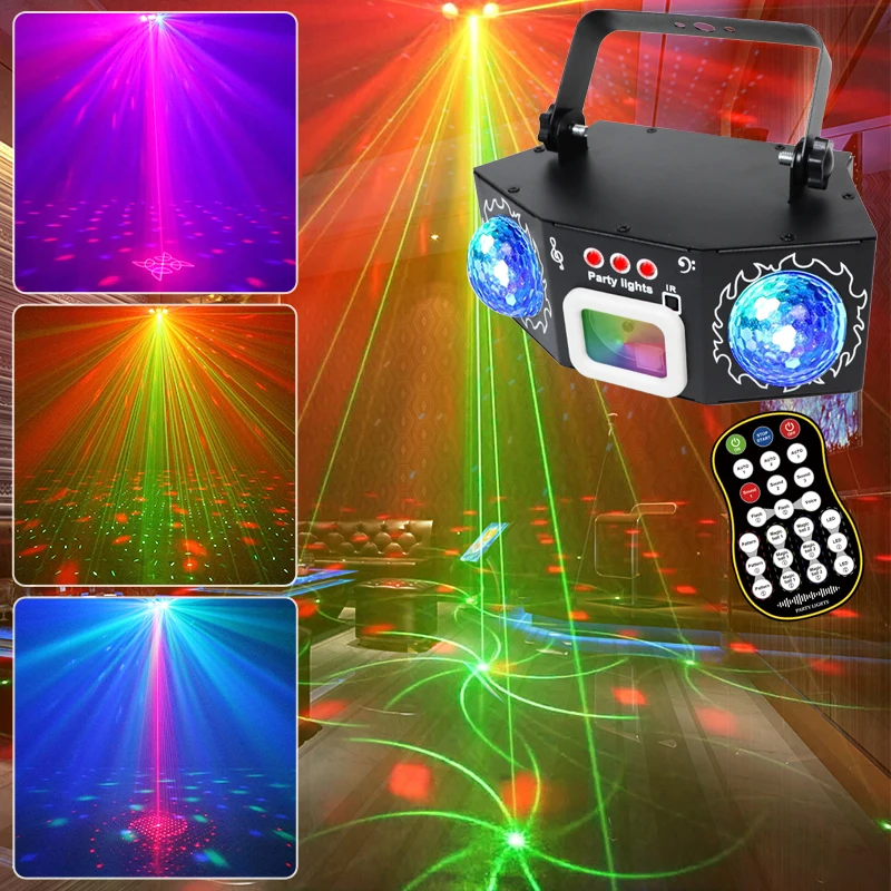 LED Laser Projection Stage Lig - Lighting Effect Home Decor avaliação e preço