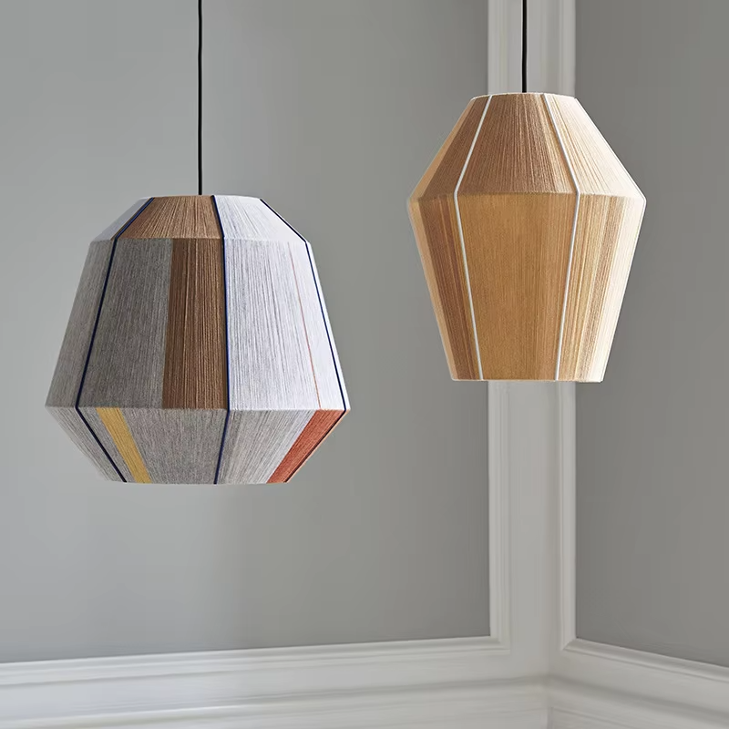 Rattan pendant light Boho Geom - Geometric Lamp Shade avaliação e preço