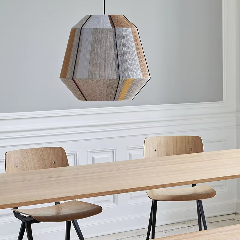Rattan pendant light Boho Geom - Geometric Lamp Shade avaliação e preço