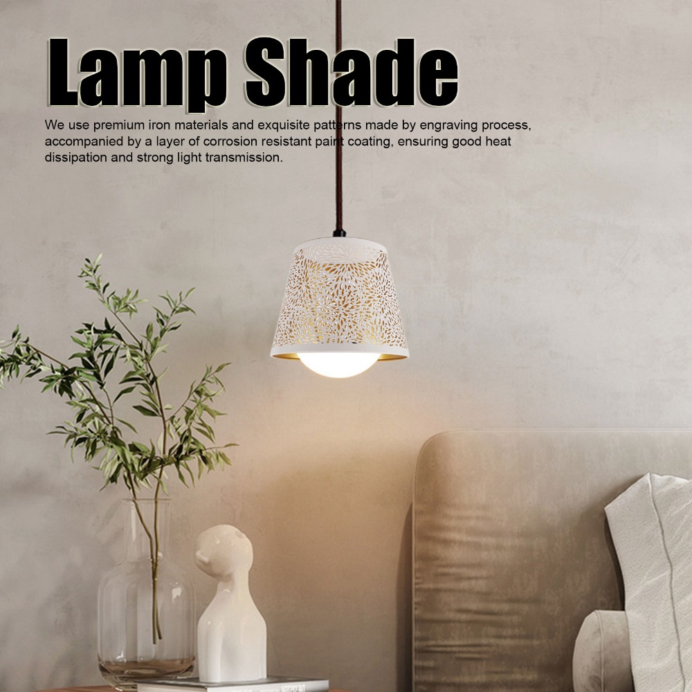 Simple Iron Lampshade Geometri - Geometric Lamp Shade avaliação e preço