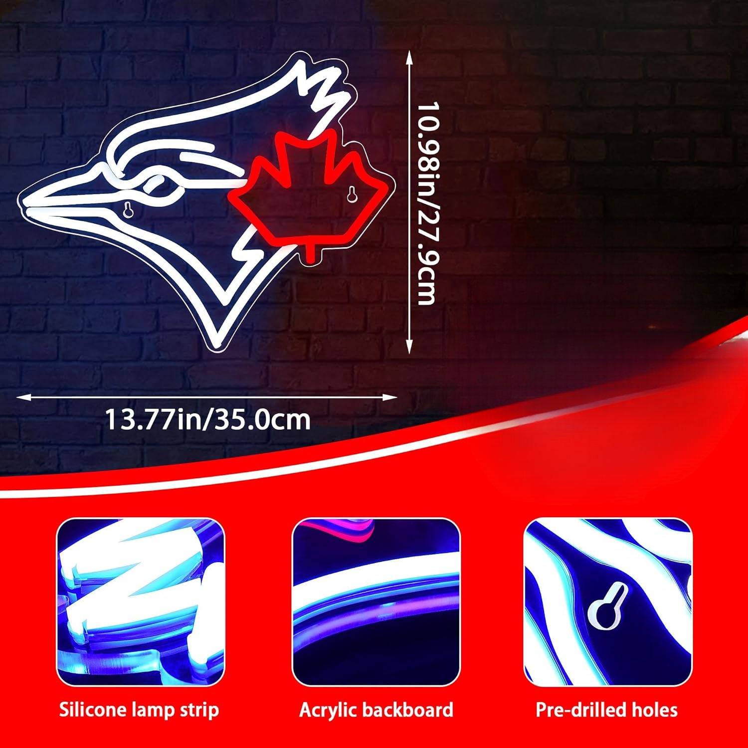 USB Dimmable Blue Jay with Map - Jay Lighting Decor avaliação e preço