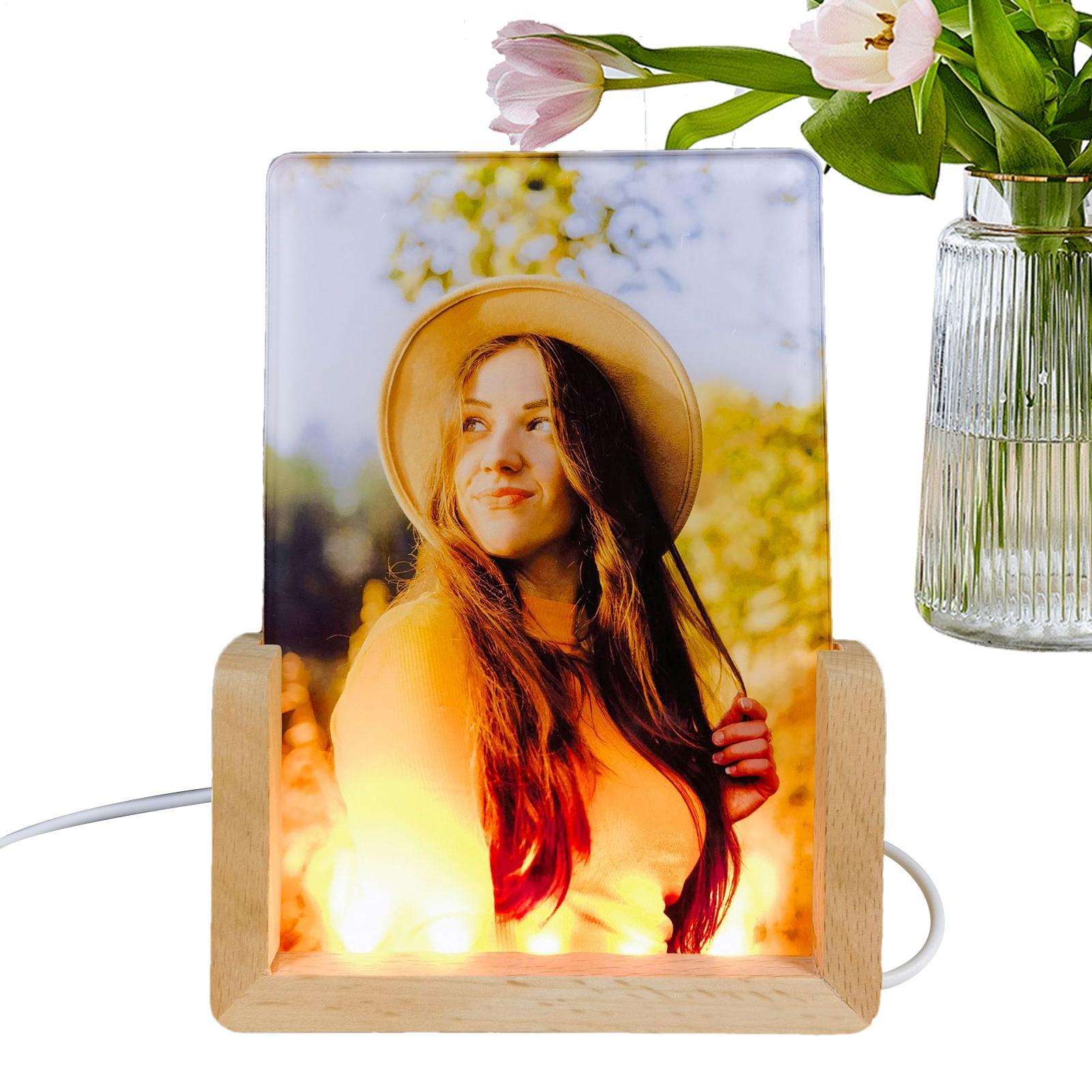 Sublimation Photo Frame Light  - Lighting Room Decor Photo avaliação e preço