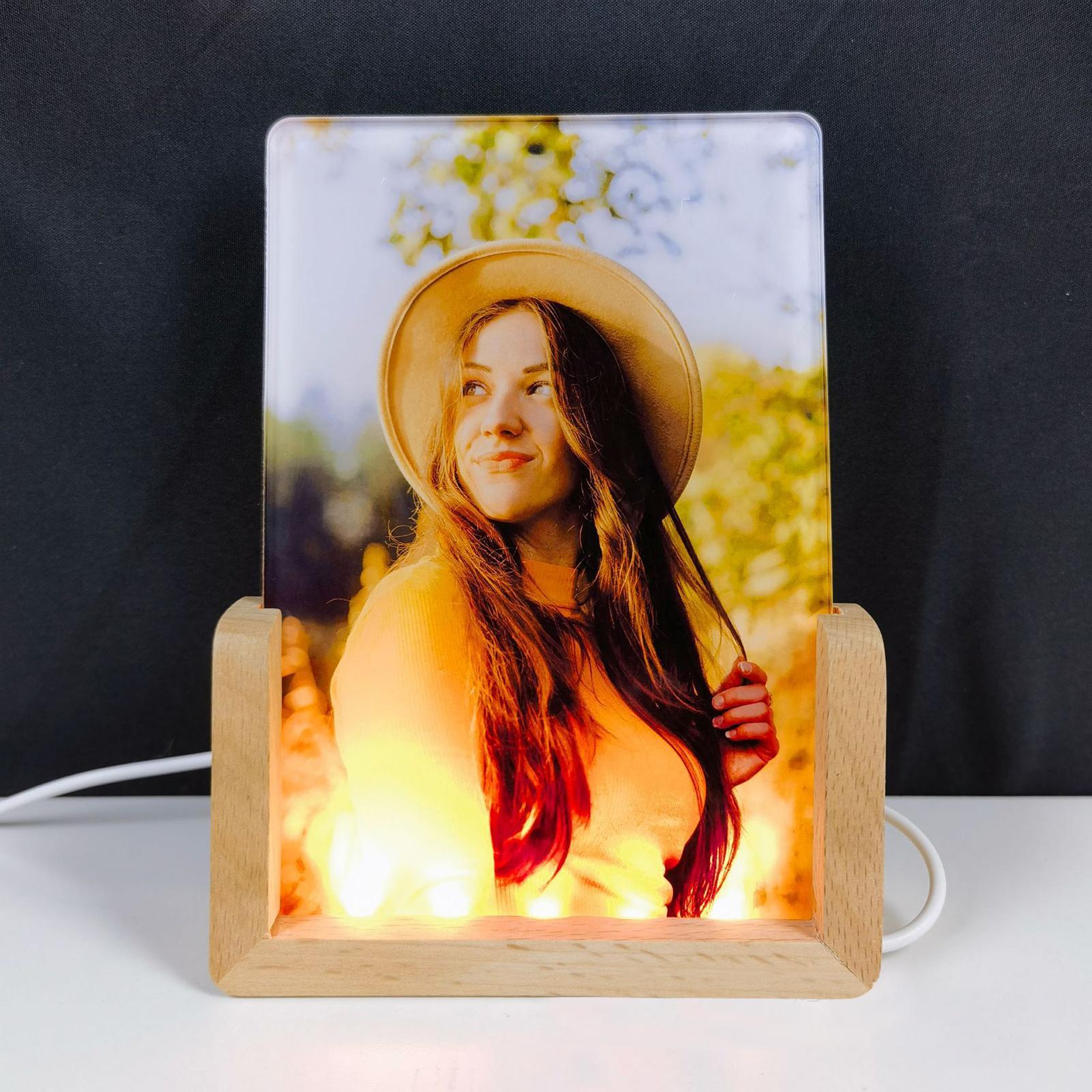 Sublimation Photo Frame Light  - Lighting Room Decor Photo avaliação e preço