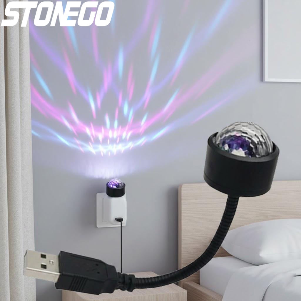 USB LED Disco Ball Light for C - Lighting Effect Home Decor avaliação e preço