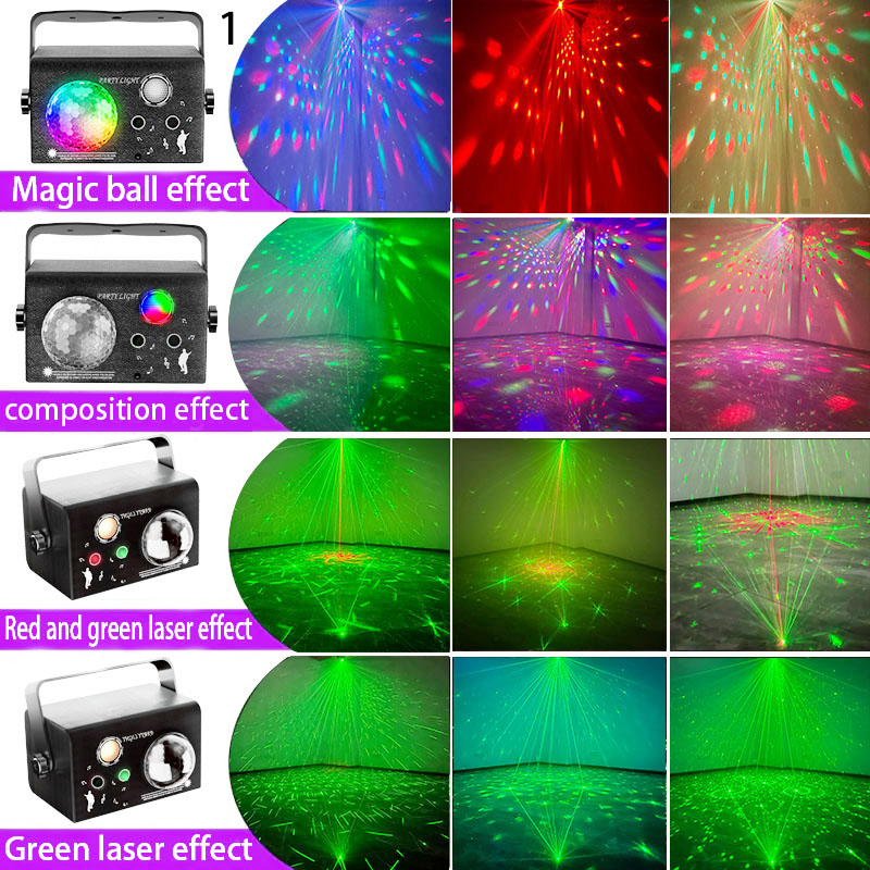 10W Party Lights Dj Stage Lase - Lighting Effect Home Decor avaliação e preço