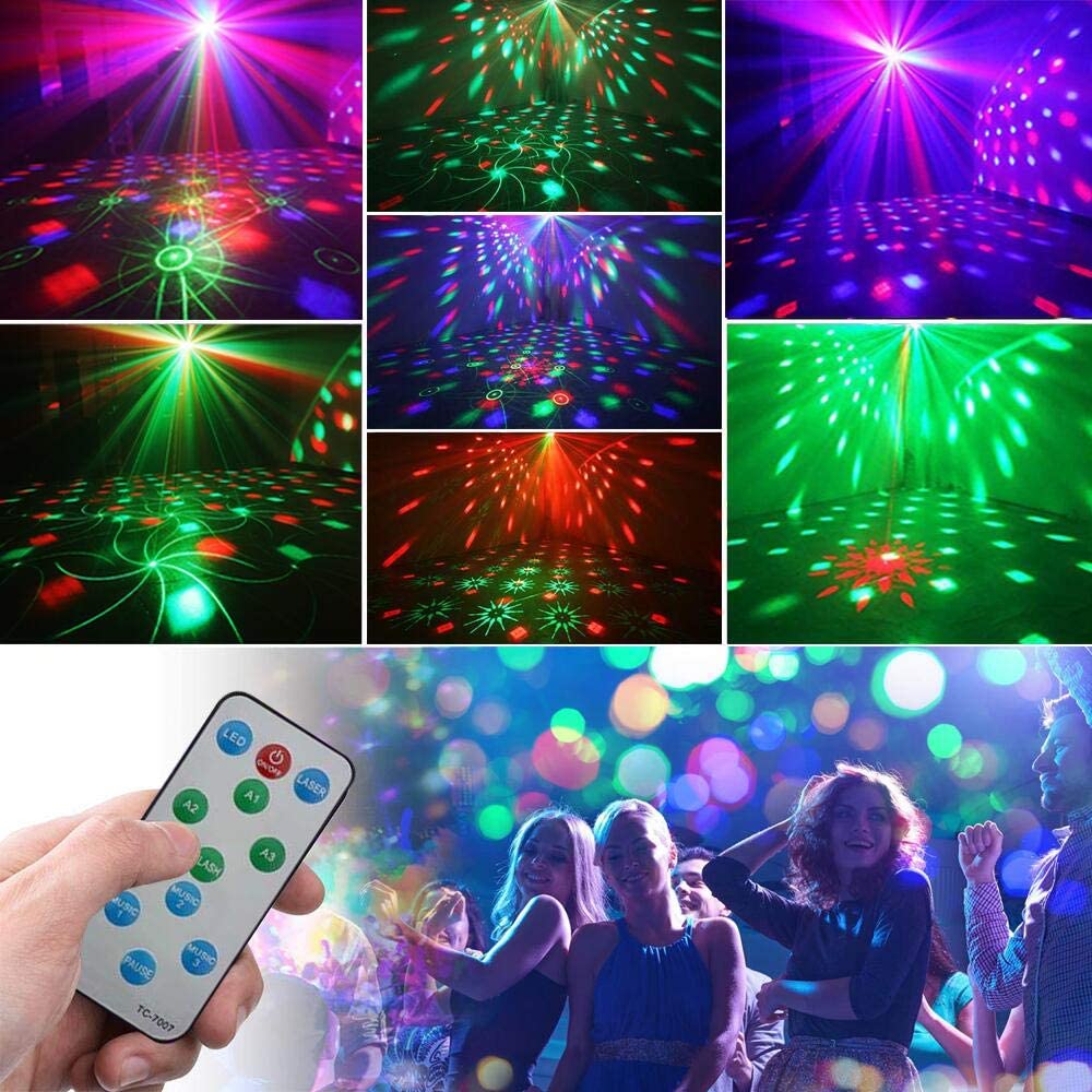 Party Lights Dj Disco Ball Lig - Lighting Effect Home Decor avaliação e preço