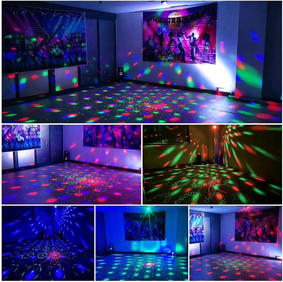 Party Lights Dj Disco Ball Lig - Lighting Effect Home Decor avaliação e preço