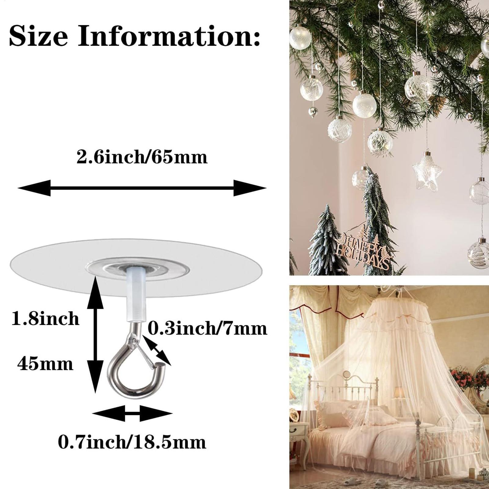 Stick Ceiling Hooks Heavy Duty - Decor Lighting Sales avaliação e preço