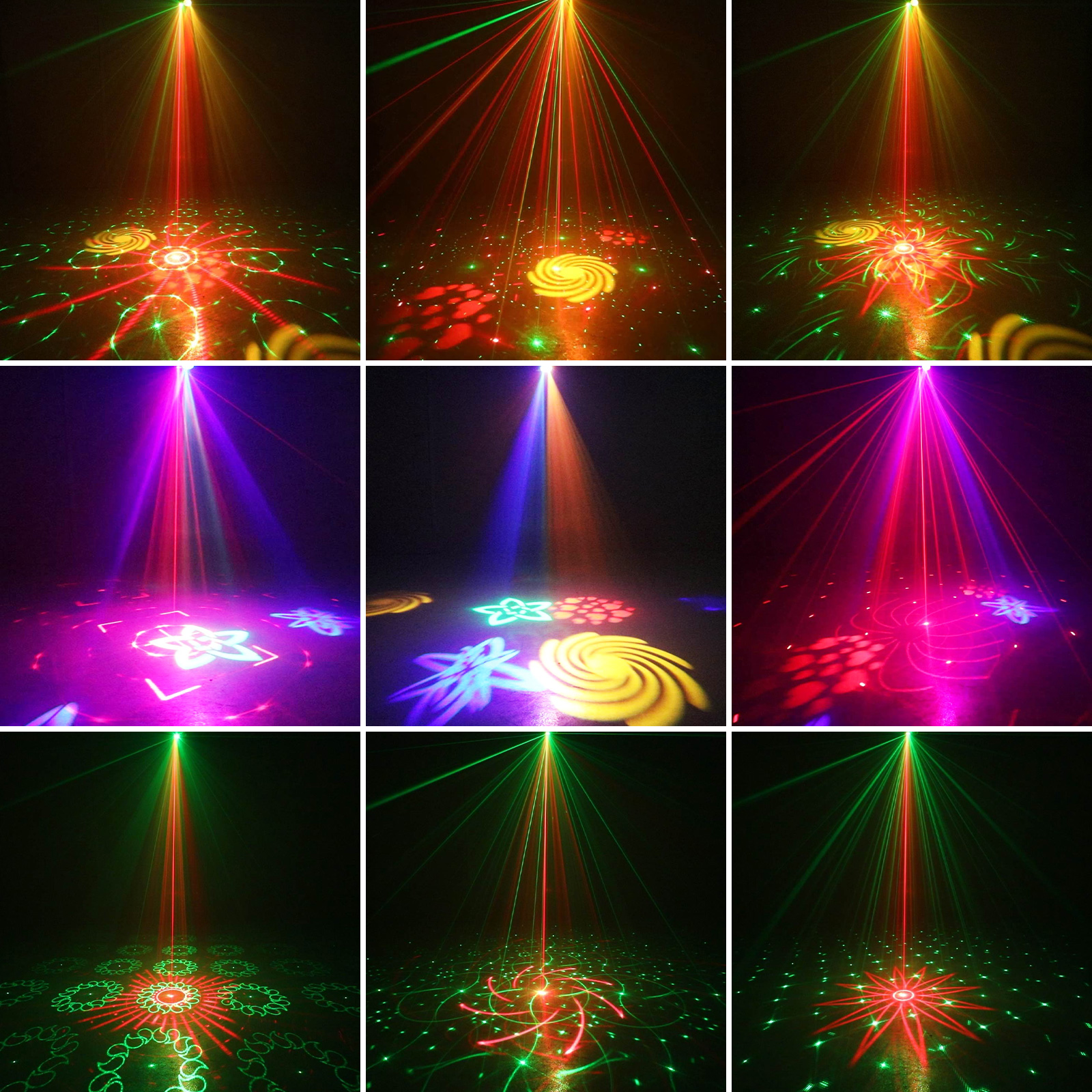 3in1 LED Honeycomb Patterns Pa - Lighting Effect Home Decor avaliação e preço