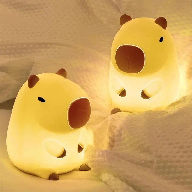 Cute Pet Capybara Night Light  - Decor Lighting Sales avaliação e preço