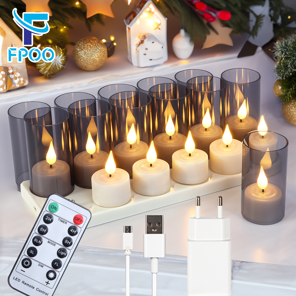 LED Candle Light Rechargeable  - Lighting Decor Living Room avaliação e preço