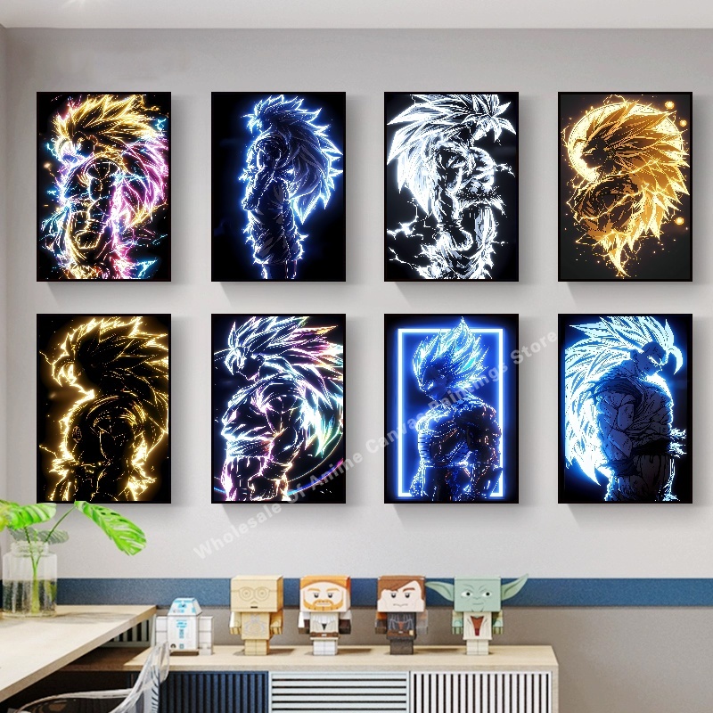 Anime Dragon Ball Wukong Neon  - Lighting Effect Home Decor avaliação e preço