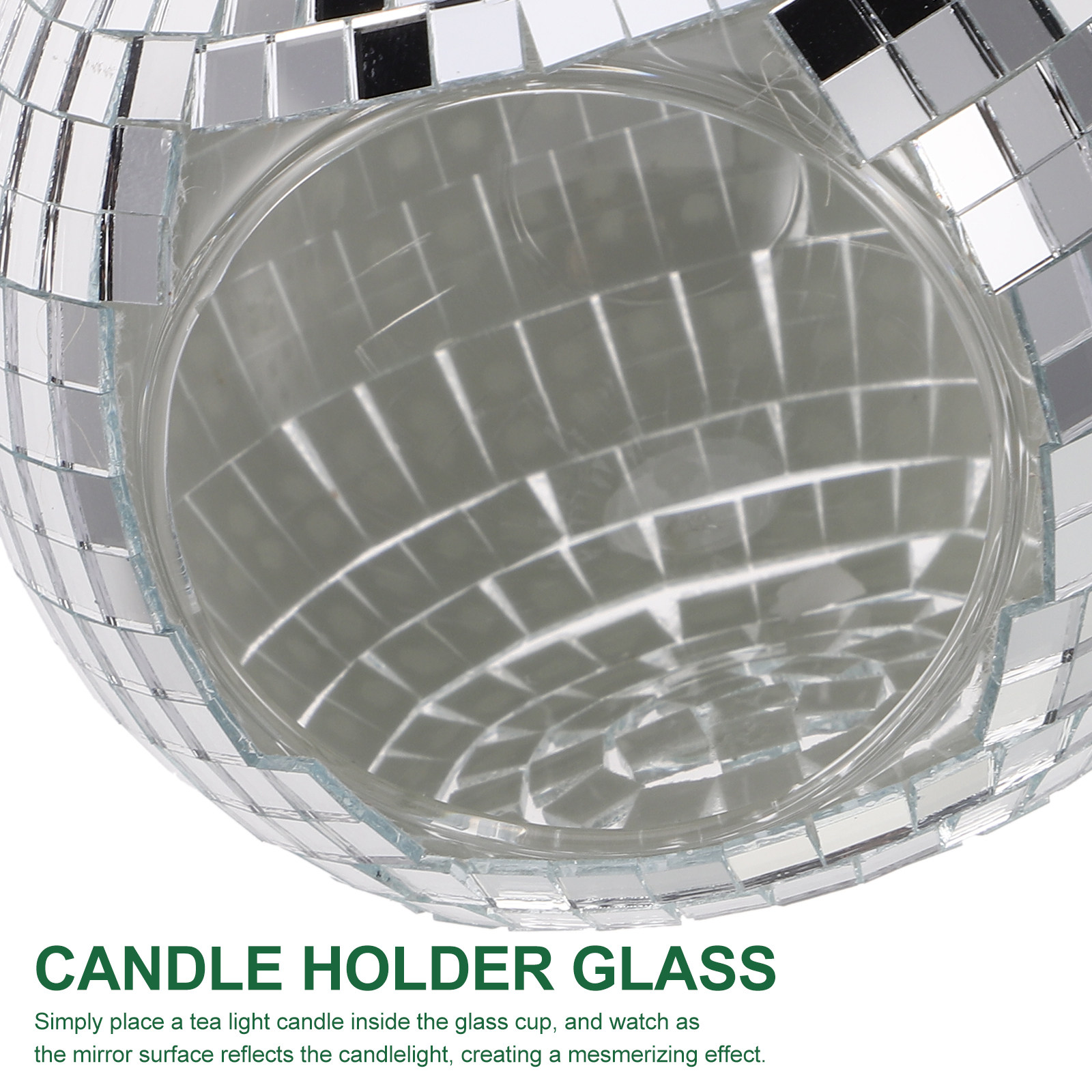 Hanging Glass Disco Ball Holde - Lighting Decor Living Room avaliação e preço