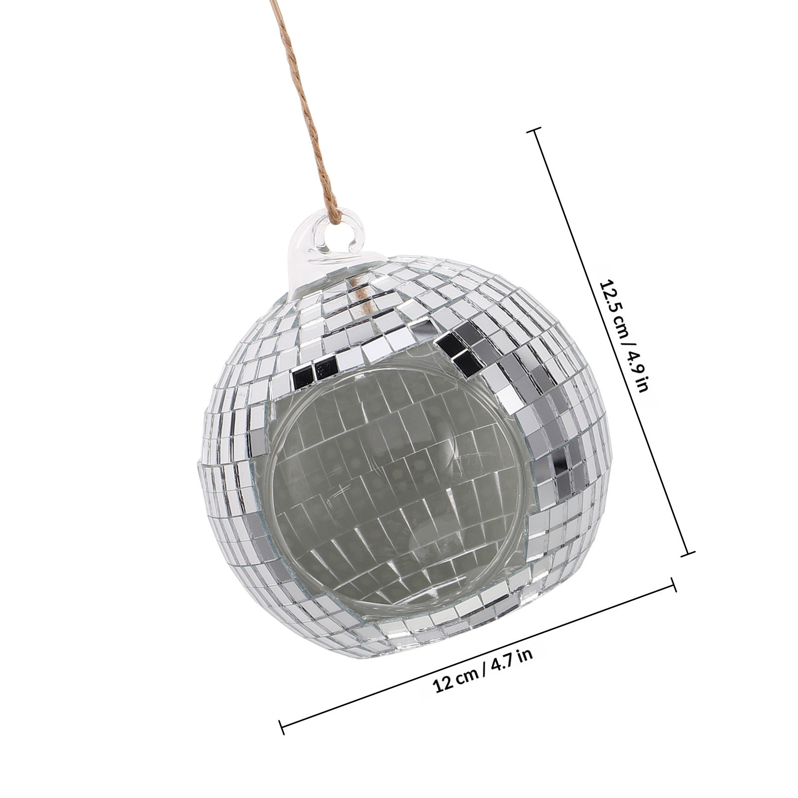 Hanging Glass Disco Ball Holde - Lighting Decor Living Room avaliação e preço