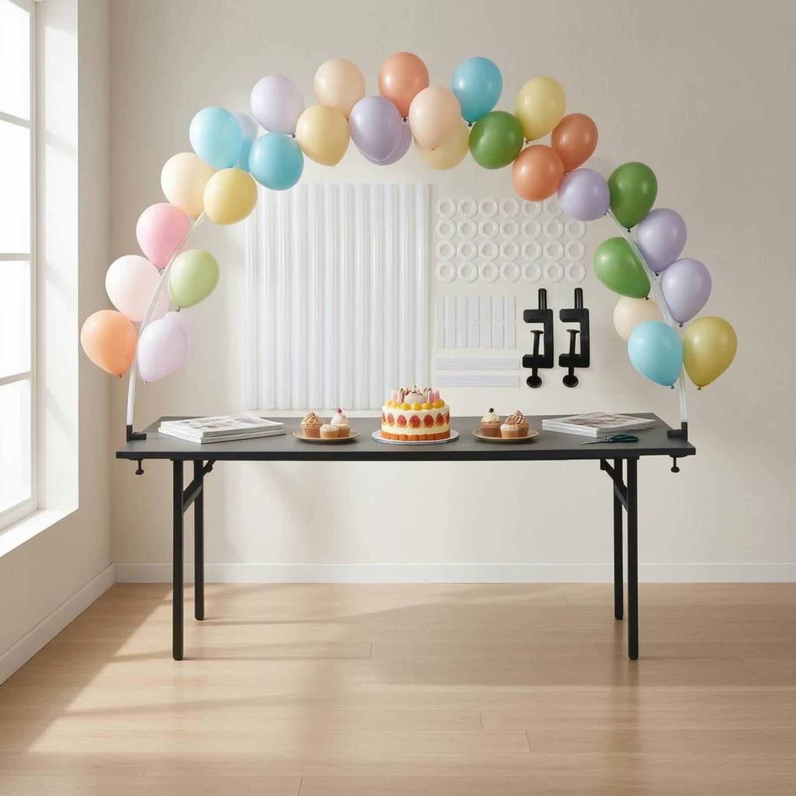Table Balloon Arch Kit 2 M Tab - Lighting Home Decor Items avaliação e preço