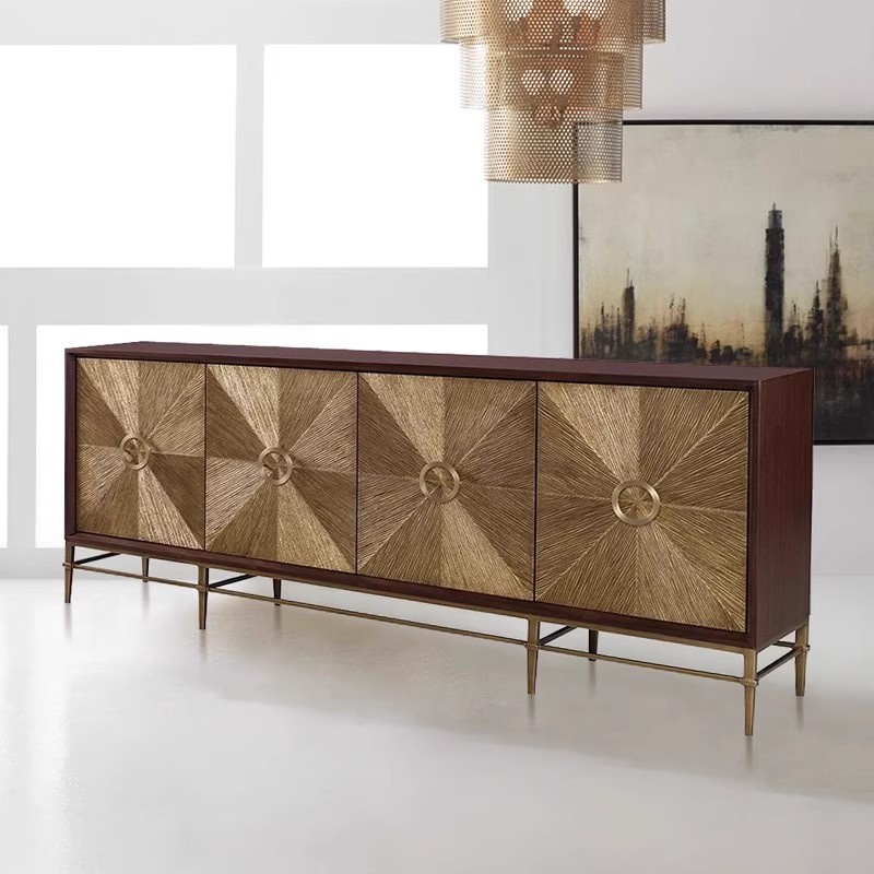 Italian light luxury sideboard - Lighting Decor avaliação e preço