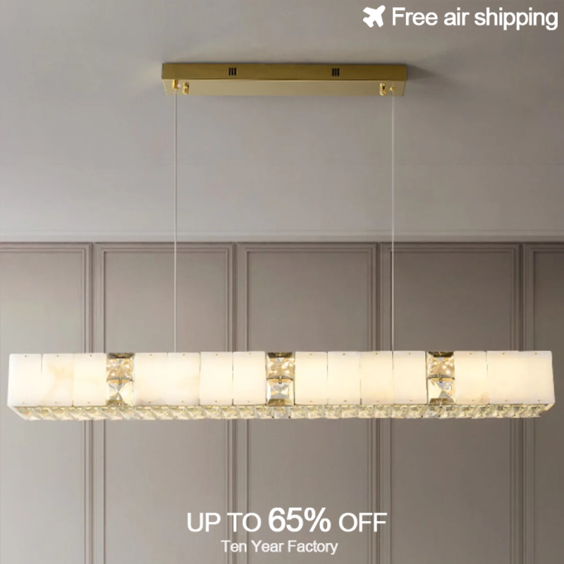 Gold Black Modern LED Chandeli - Elements Lighting Decor avaliação e preço