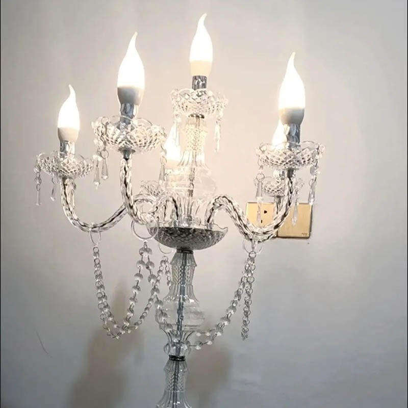 Modern Luxury Candle Lamps Wed - Lighting Decor Living Room avaliação e preço